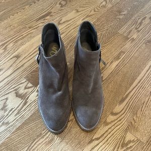 Sam Edelman wedge heel booties, size 10